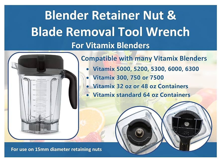VITAMIX RETAINER NUT WRENCH バイタミックス リティーナー レンチ 015596 Vita-Mix 015596 Plastic Retainer Nut Wrench: Amazon.com